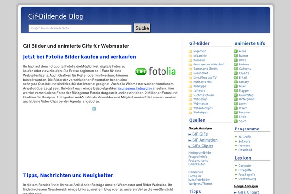 Site using Easy External Links plugin
