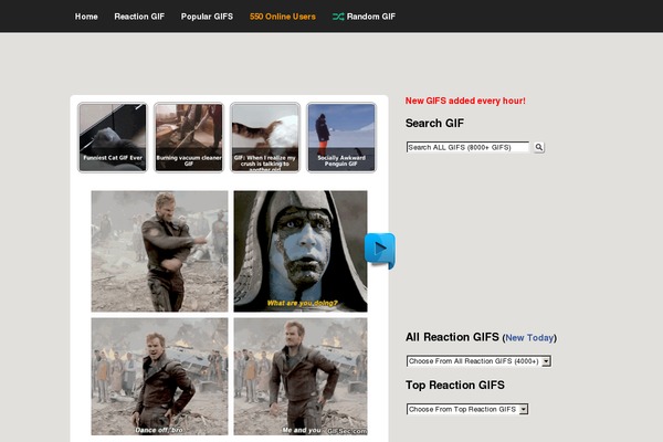 GIF-Thumbnails-Index theme websites examples