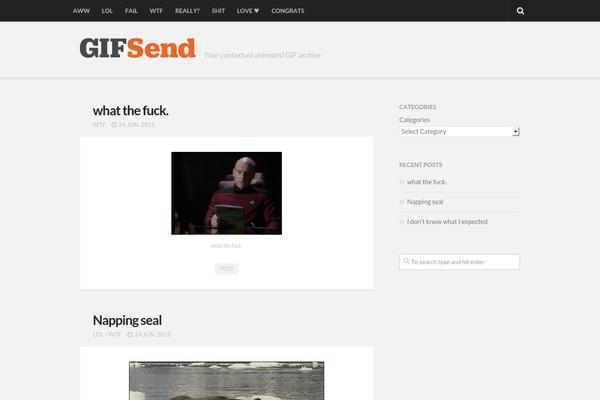 Anew theme site design template sample