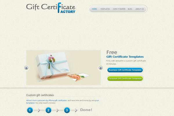 Slipstream theme site design template sample