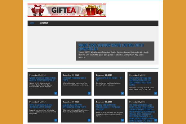 Magazino theme site design template sample