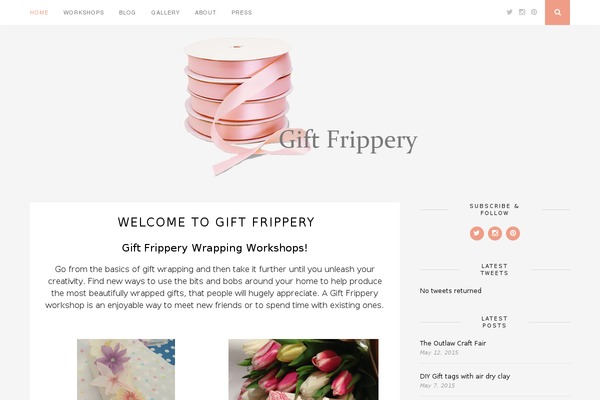 giftfrippery.co.uk site used Florence
