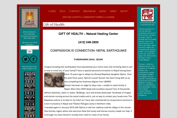 Headway theme site design template sample