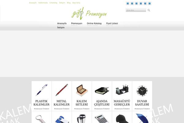 Blender theme site design template sample