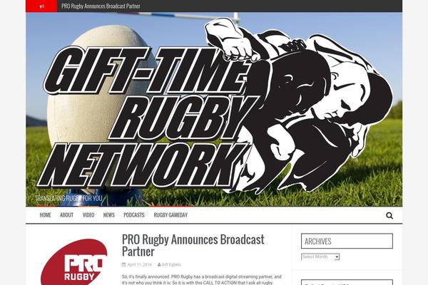 FlyMag theme site design template sample