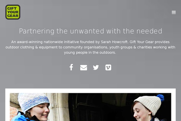 giftyourgear.com site used Skilt