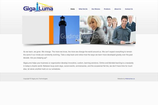 Dynamix theme site design template sample