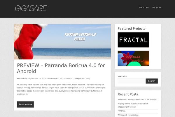 gigasage.com site used Nova Lite