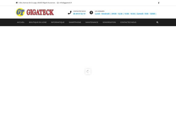 Ostrya theme site design template sample