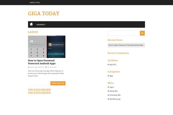 Swift theme site design template sample