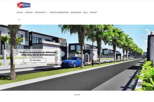 Site using Visual-elements plugin