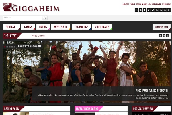 Powermag theme site design template sample