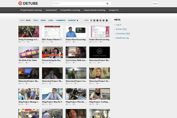 Site using Automatic Youtube Video Posts Plugin plugin