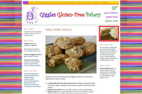 gigglesglutenfree.com site used Thesis 1.8