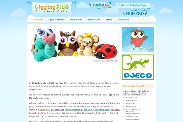 Kids_toys theme site design template sample