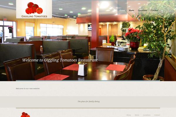White Rock theme site design template sample