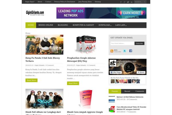 Magazon Wp theme site design template sample