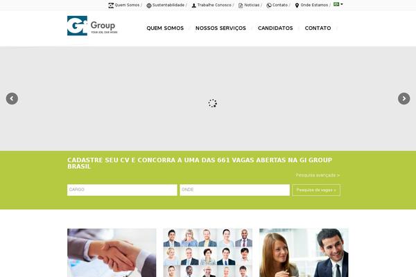 Gi-group theme site design template sample