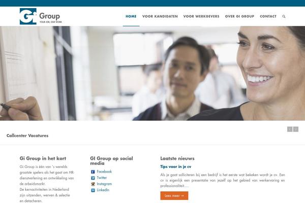 gigroup.nl site used Gi-group