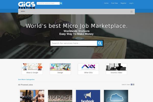 Pricerrtheme theme site design template sample