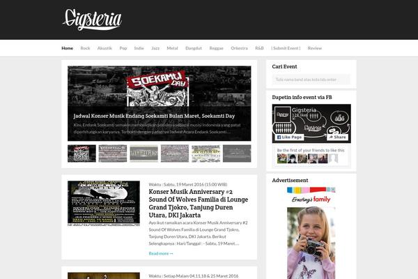 WPTuts theme site design template sample