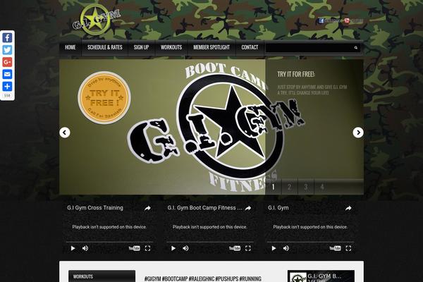 Theme1618 theme site design template sample