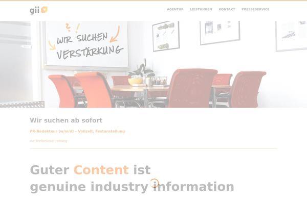 Patti Child theme site design template sample