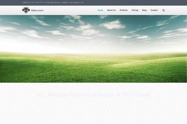 Quasar theme site design template sample