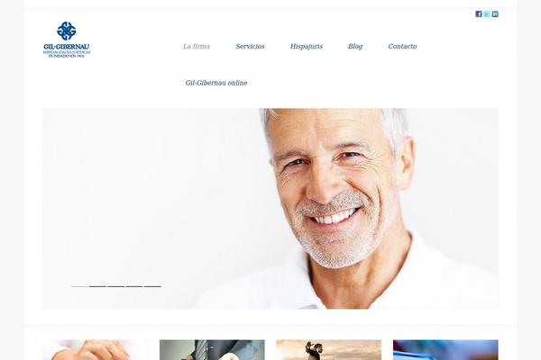 OceanWP theme site design template sample