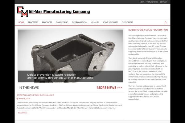 MX theme site design template sample