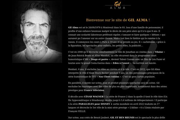 gilalma.com site used Avada7.2