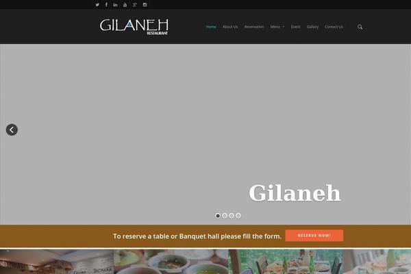 Site using Foodpress plugin