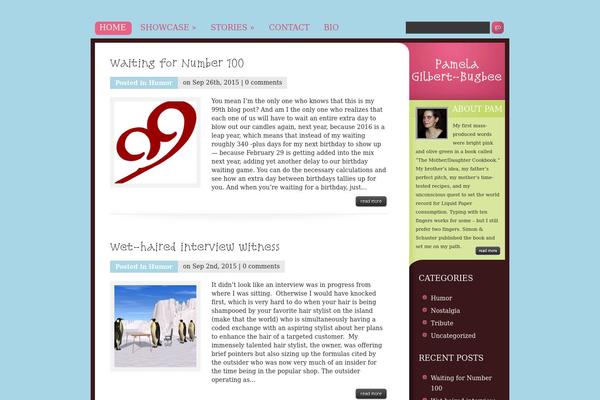 Basic theme site design template sample