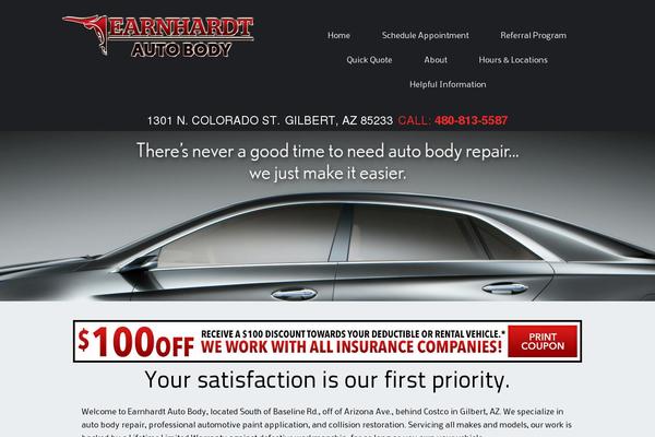 Alexandria theme site design template sample