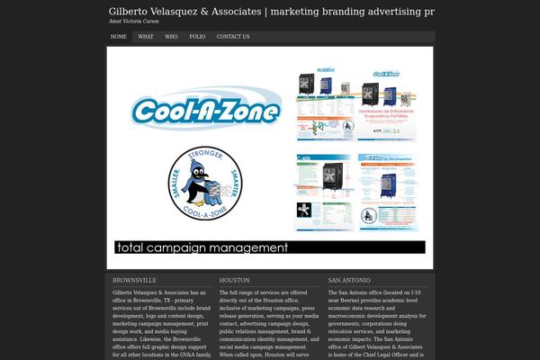 Landscape theme site design template sample