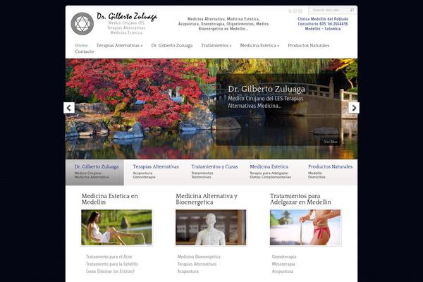 Chameleon theme site design template sample