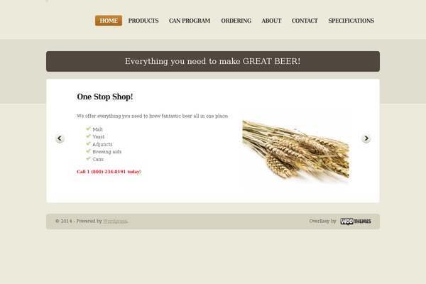 Over Easy theme site design template sample