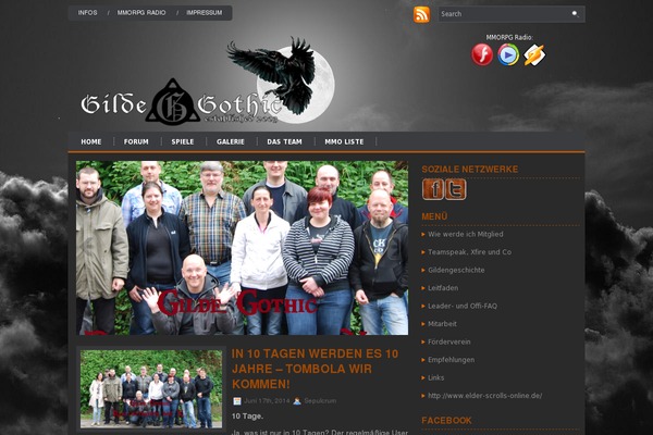 gilde-gothic.de site used Gamedaddy