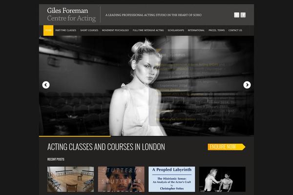 gilesforeman.com site used Theme1818