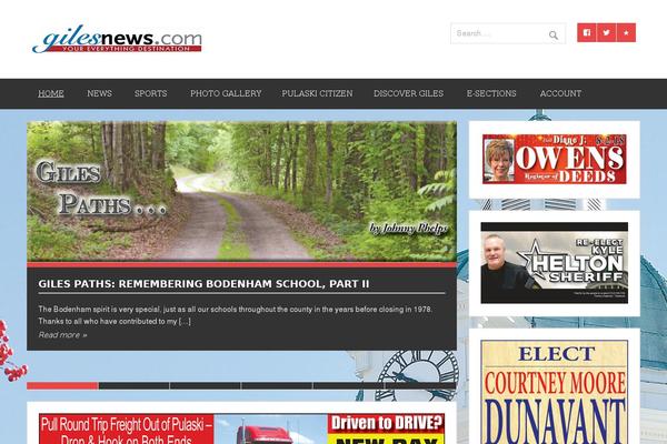 Site using Weather Underground plugin