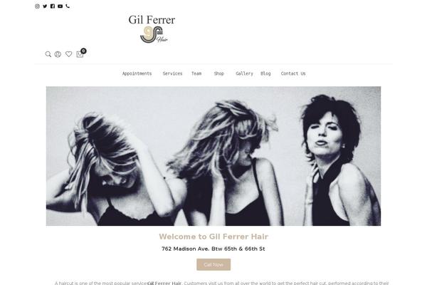 Spa Lab theme site design template sample