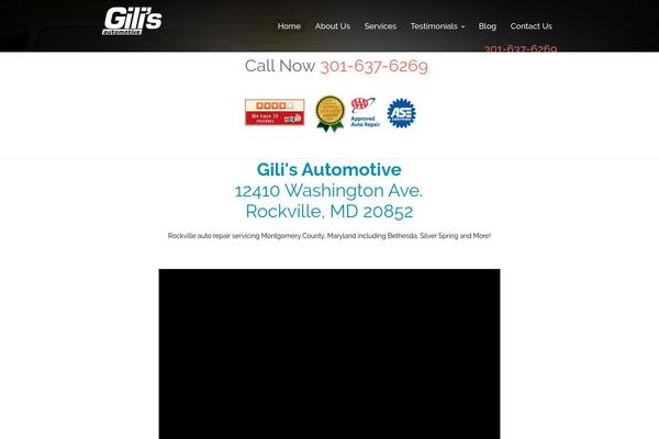 gilisautomotive.com site used Paeon