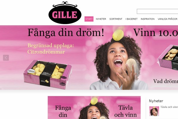 gille.se site used Striking