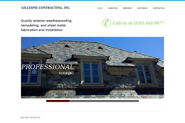 gillespiecontractinginc.com site used Grider