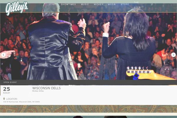Borderland theme site design template sample