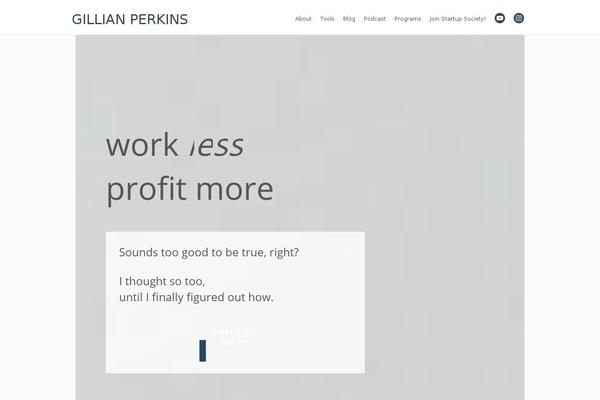 Ignition theme site design template sample