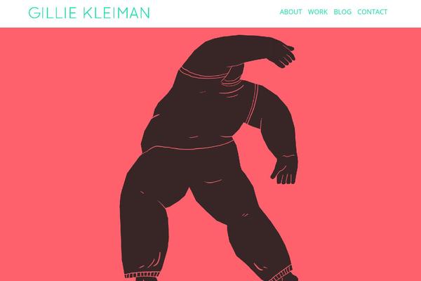 gilliekleiman.com site used Create-child
