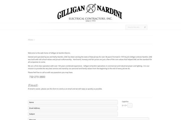 Evolution theme site design template sample