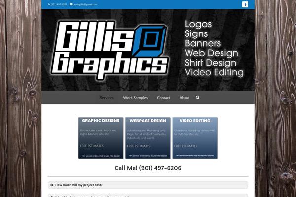 Alora theme site design template sample