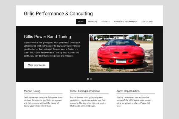 zeeNoble theme site design template sample